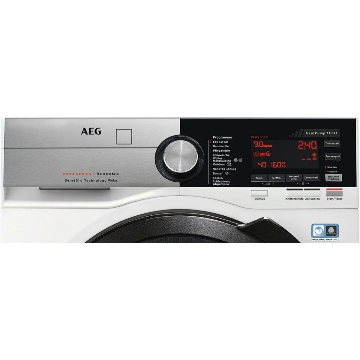 AEG Waschtrockner 9000 SensiDry L9WEF80690, 9 kg, 6 kg, 1600 U/min 2