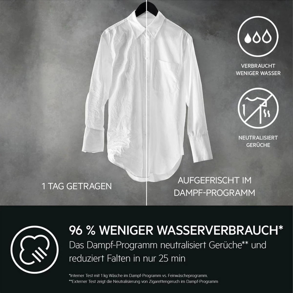 AEG Waschmaschine LR7EA410FL, 10 kg, 1400 U/min, UniversalDose — effiziente Reinigung, leiser Betrieb, praktische Funktionen 3