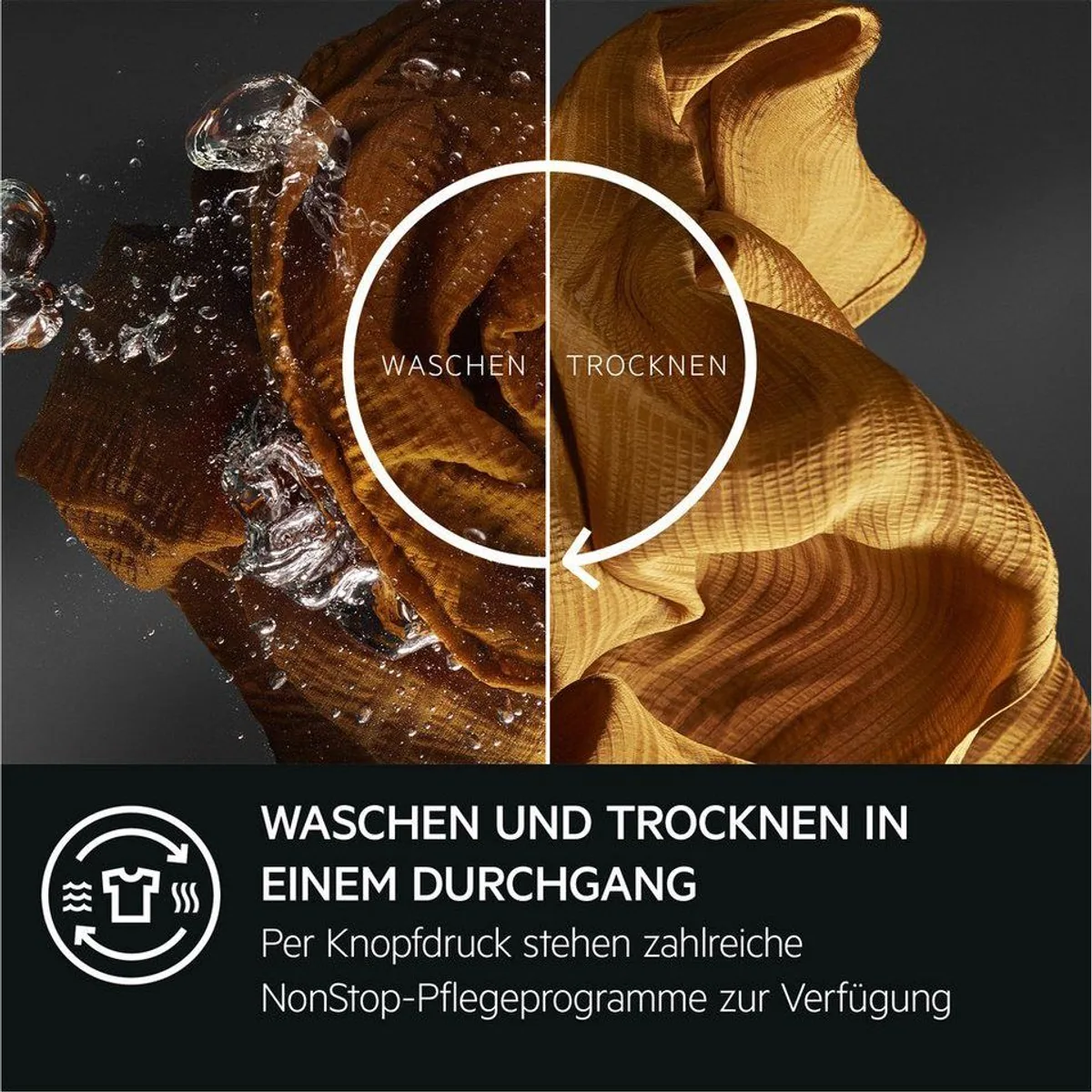 AEG Waschtrockner 6000 ProSense LWK6A50680, 8 kg Waschen, 4 kg Trocknen, 1600 U/min 3