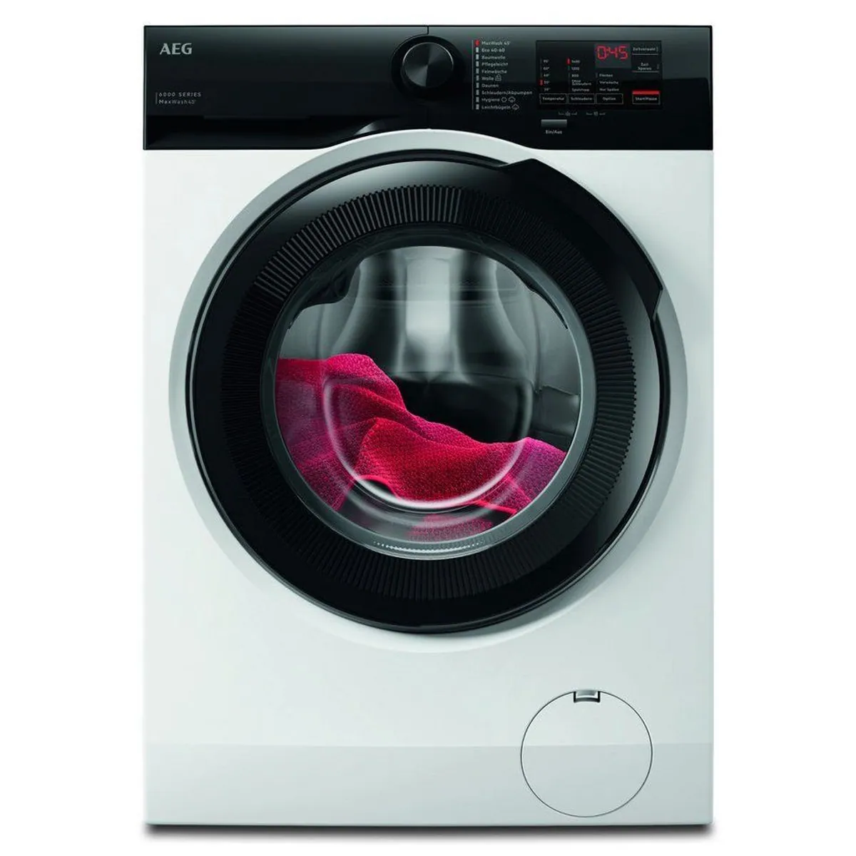 AEG Waschmaschine LR6A5E480, 8 kg, 1400 U/min, energieeffizient und leise