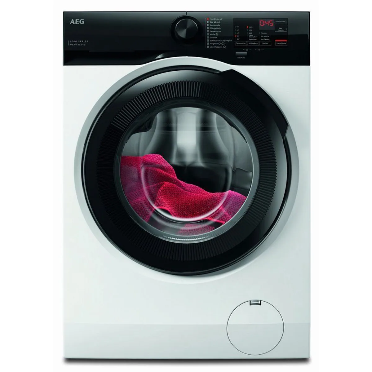 AEG Waschmaschine LR6FE48FL, 8 kg Fassungsvermögen, 1400 U/min — energiesparend, leise, Wasserschutz