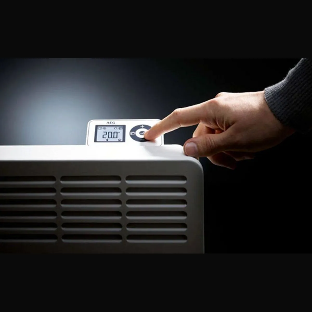 AEG Haustechnik WKL 1505 Konvektor, energiesparend, 1500 W, LCD-Display 4
