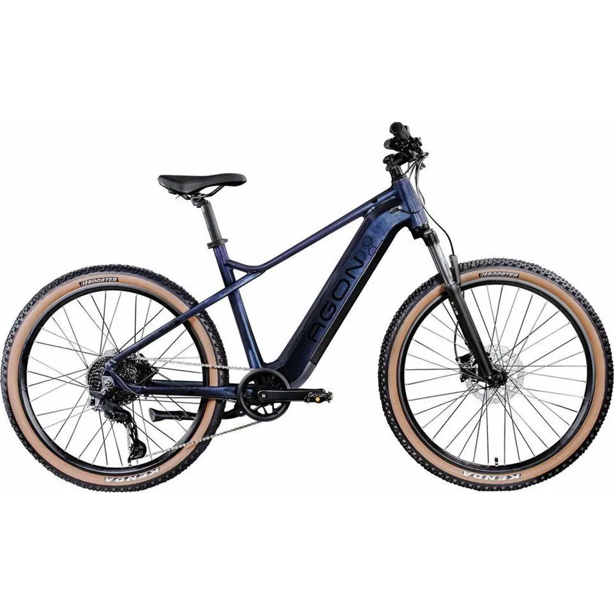 Agon E-Bike Mountainbike Alpha, 10 Gang Shimano Deore, 540 Wh Akku — kraftvoll, präzise, vielseitig