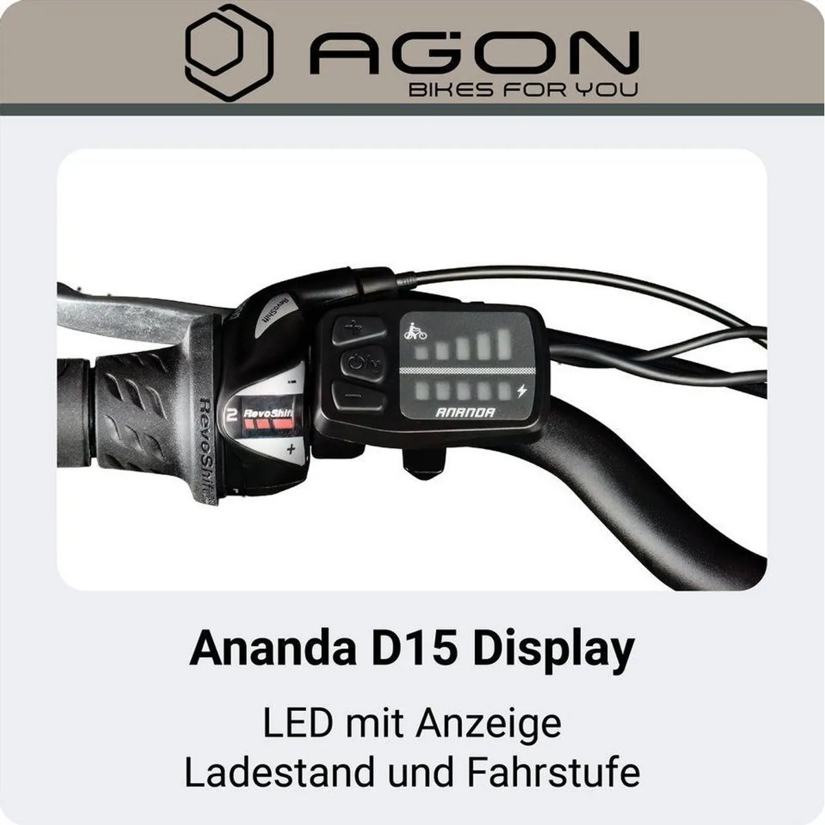 Agon Avesa E-Bike Trekkingrad, 21 Gang, 250W Motor, 374 Wh Akku 4