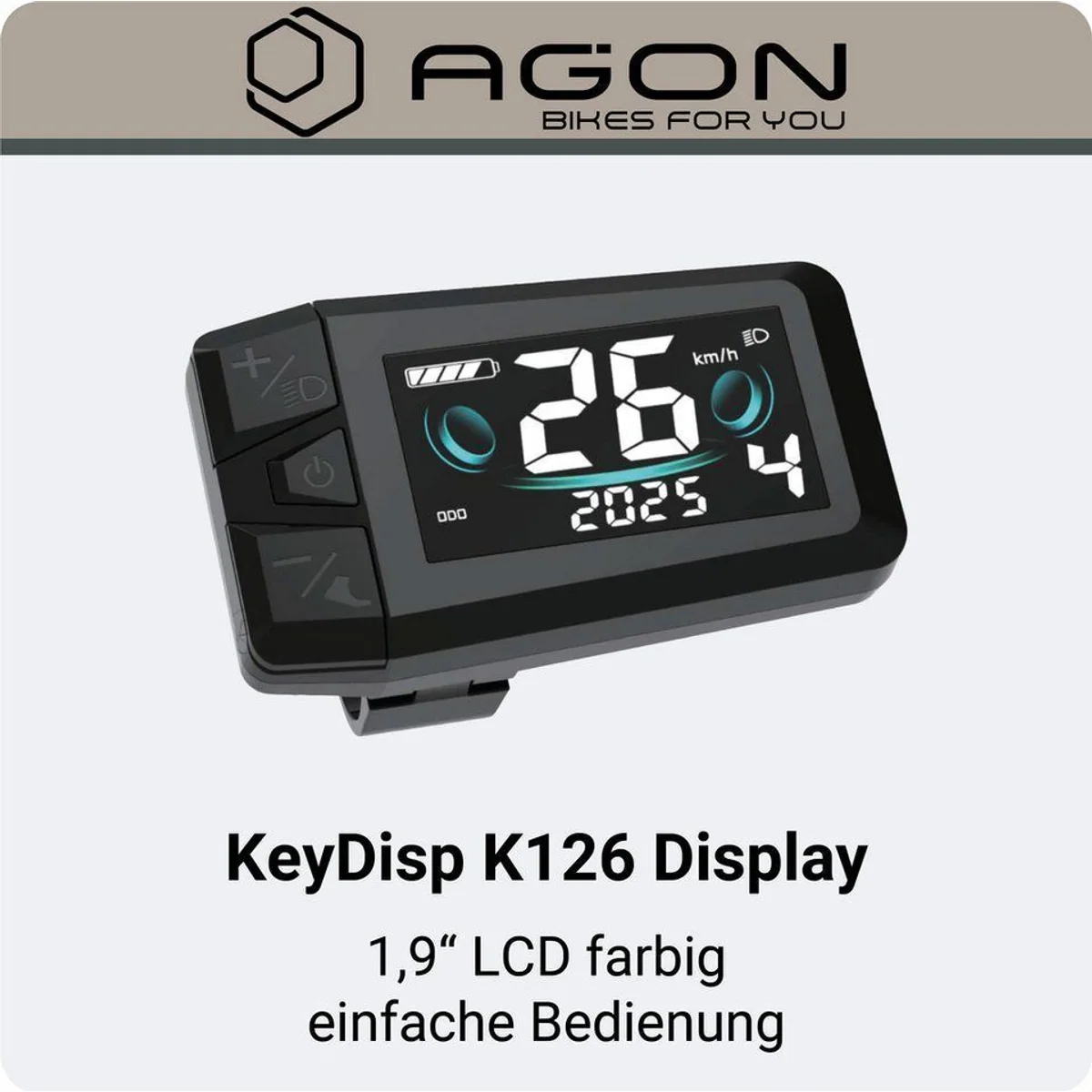 AGON E-Bike Cityrad Assist, tiefer Einstieg, 3-Gang Nabenschaltung, Frontmotor 5