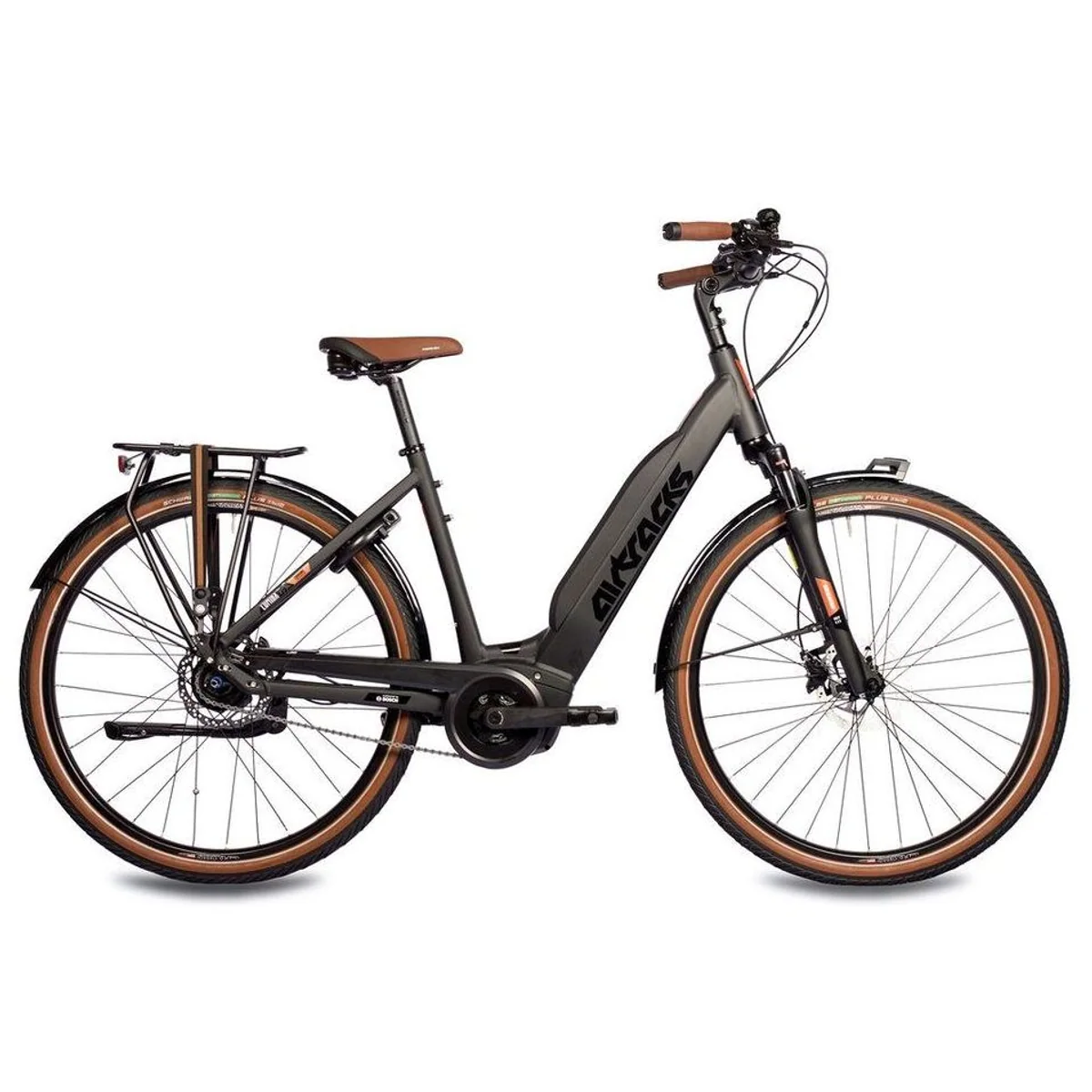 Airtracks LUMINA E-Bike Cityrad, BOSCH Active Plus, 8-Gang Nabenschaltung