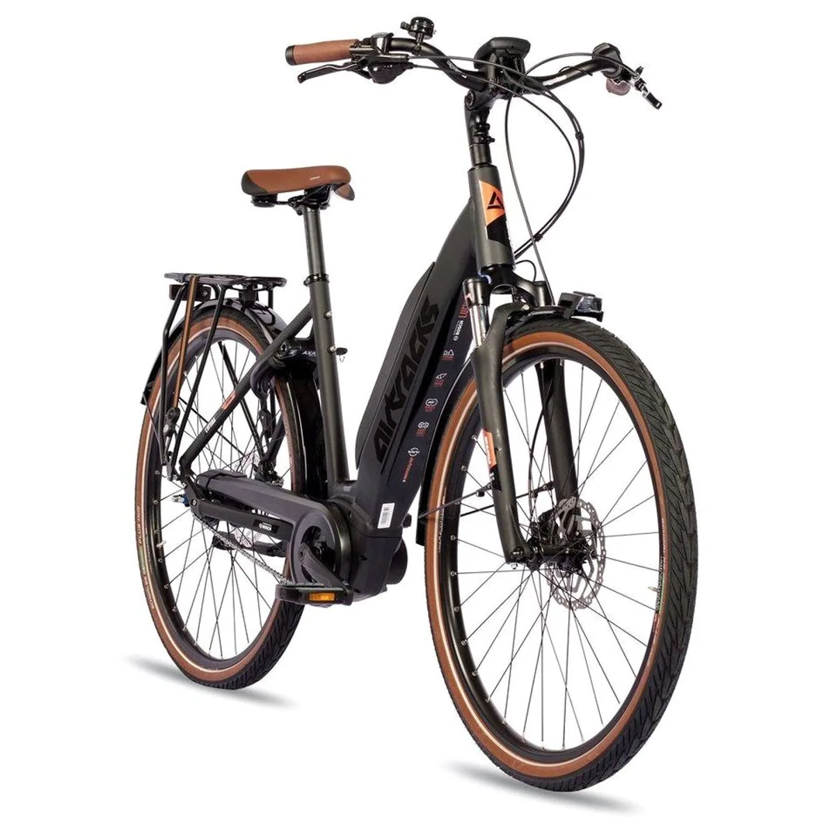 Airtracks LUMINA E-Bike Cityrad, BOSCH Active Plus, 8-Gang Nabenschaltung 5