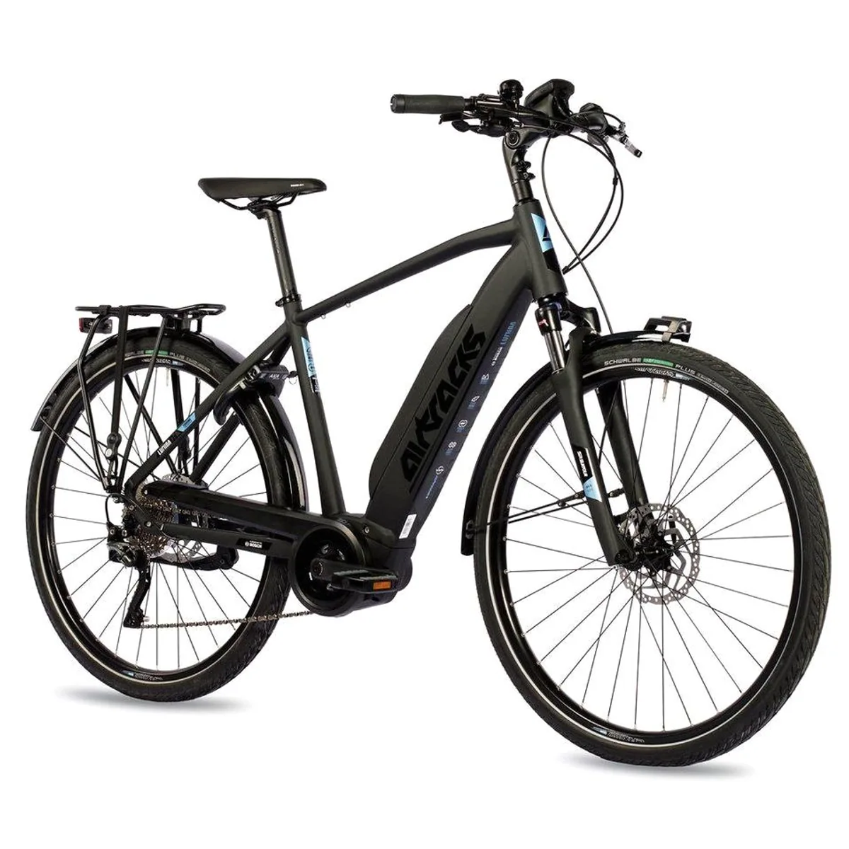 Airtracks LUMINA E-Bike Trekkingrad 28 Zoll, BOSCH Motor, 10-Gang Shimano Deore XT 2