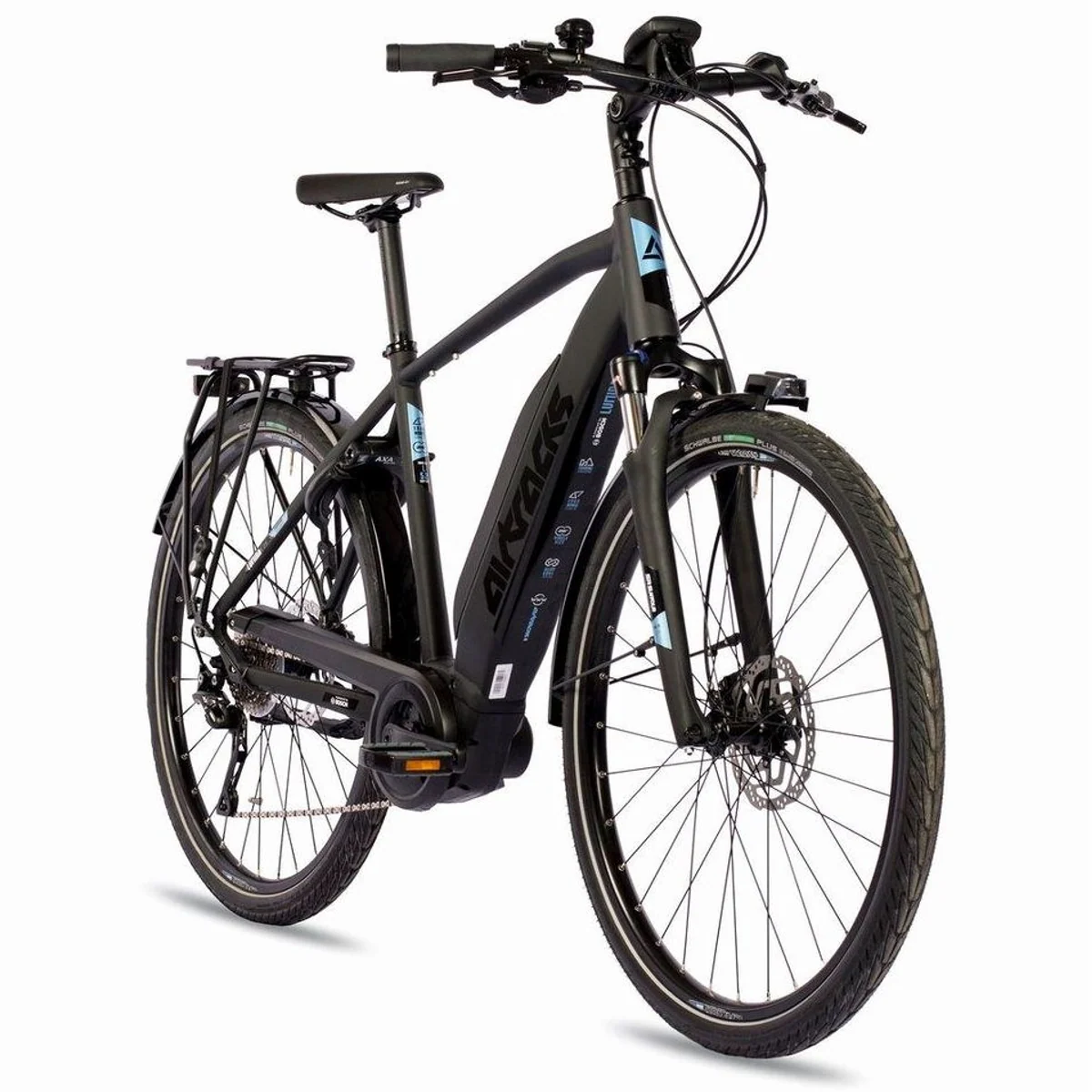 Airtracks LUMINA E-Bike Trekkingrad 28 Zoll, BOSCH Motor, 10-Gang Shimano Deore XT 5