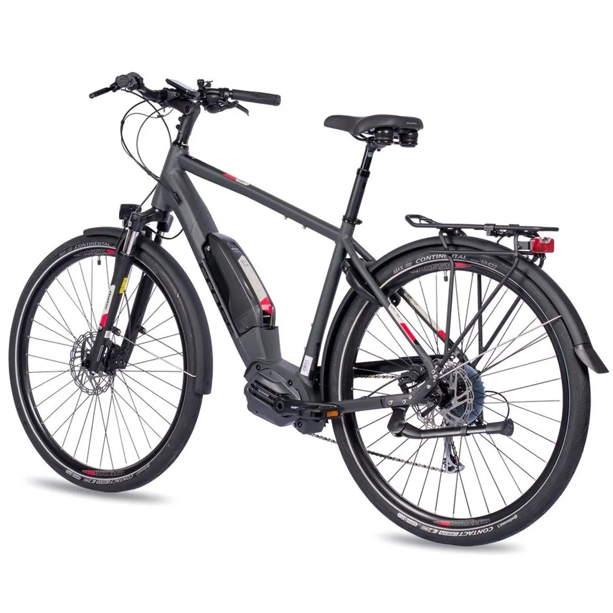 Airtracks X-Tron SR1 E-Bike, 28 Zoll, SHIMANO E6100 Mittelmotor, 9-Gang Kettenschaltung 5