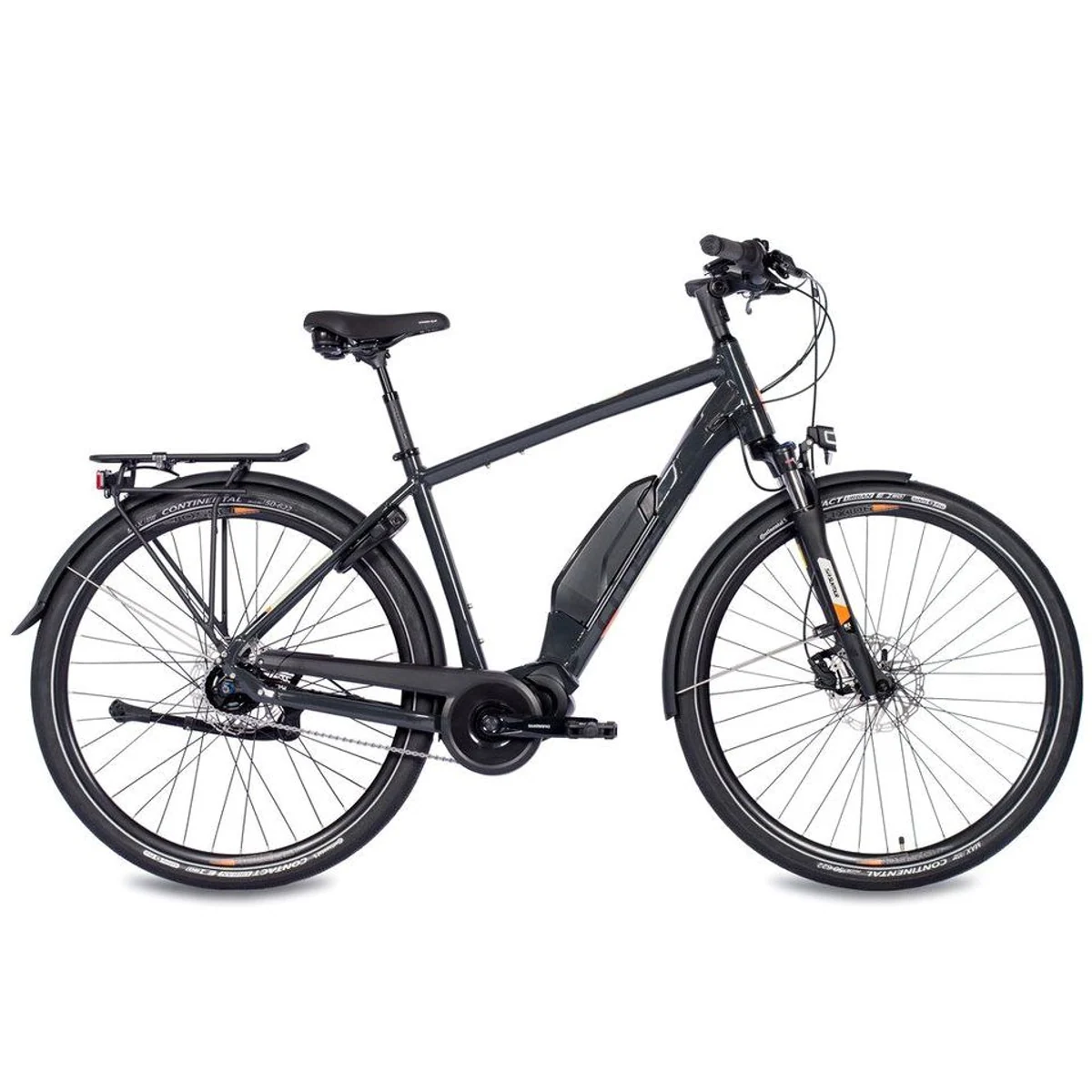 Airtracks X-Tron SR2 E-Bike, 28 Zoll, SHIMANO STEPS E5000, 5-Gang Nabenschaltung