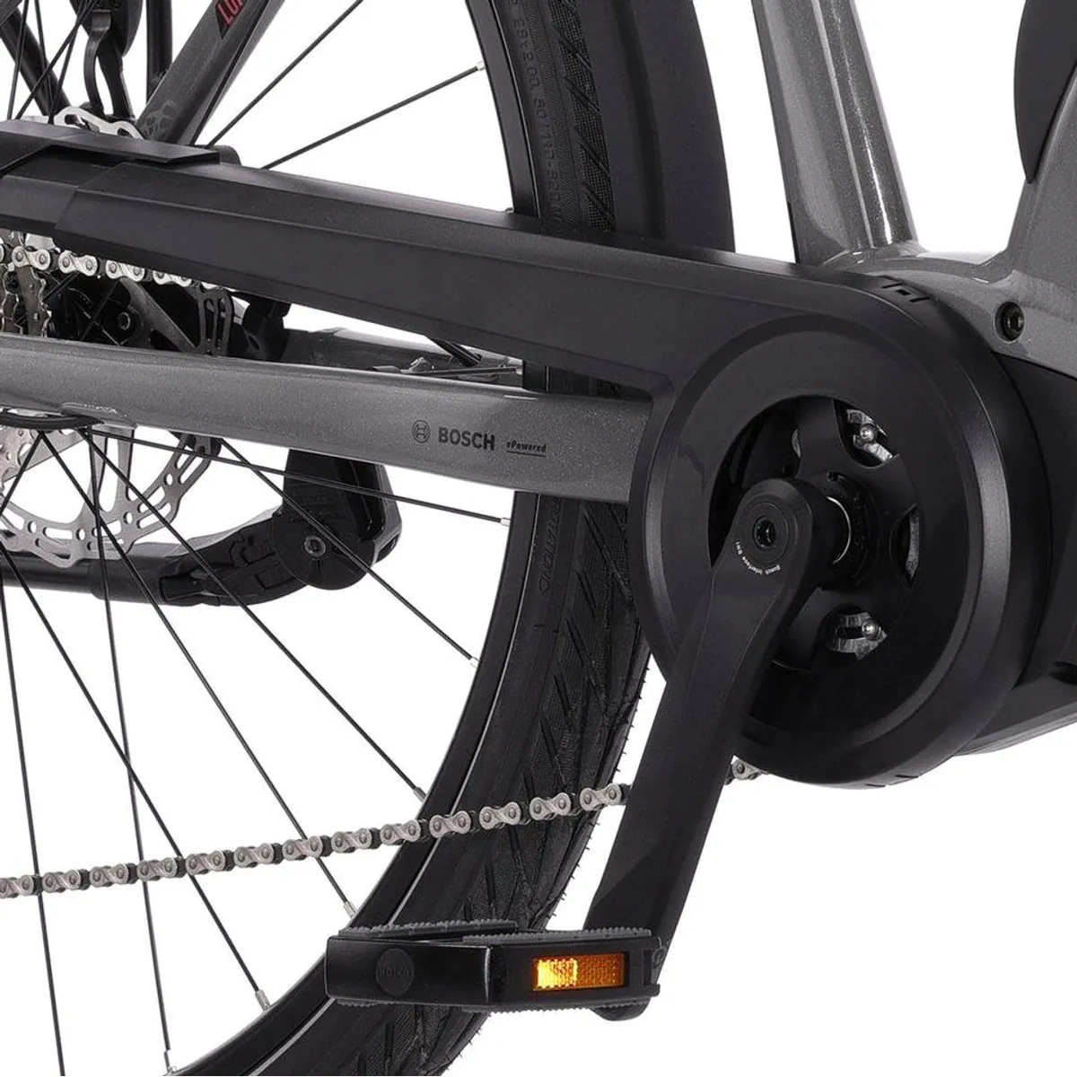 Airtracks LUMINA E-Bike Damen 28", Bosch Active Plus, 9-Gang Shimano Alivio 3
