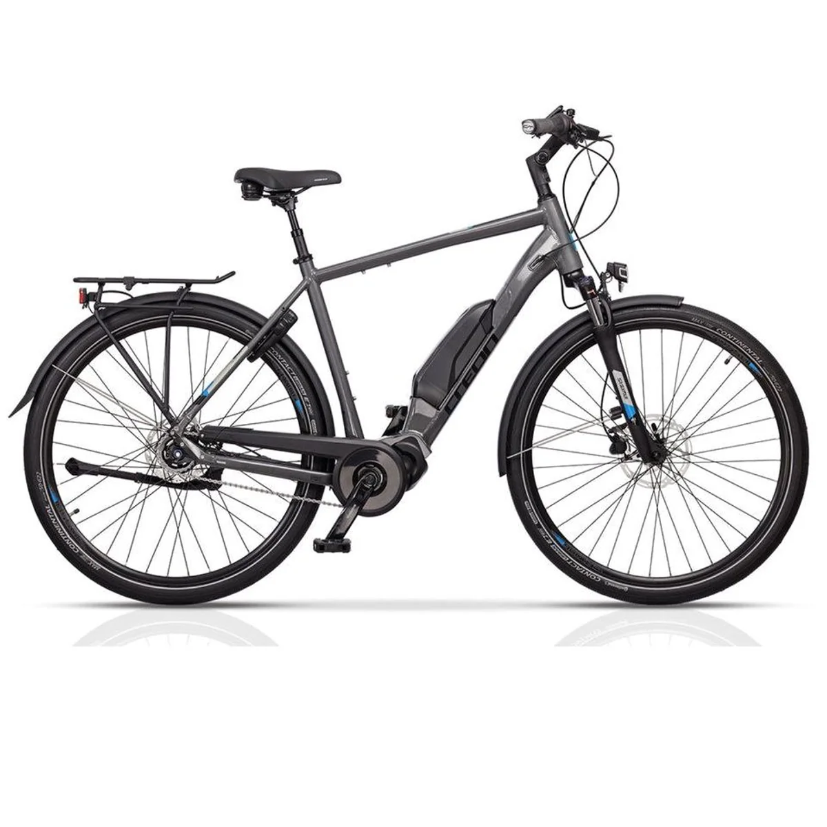 Airtracks X-Tron SR3 E-Bike, 28 Zoll, SHIMANO STEPS E5000, 5-Gang Nabenschaltung