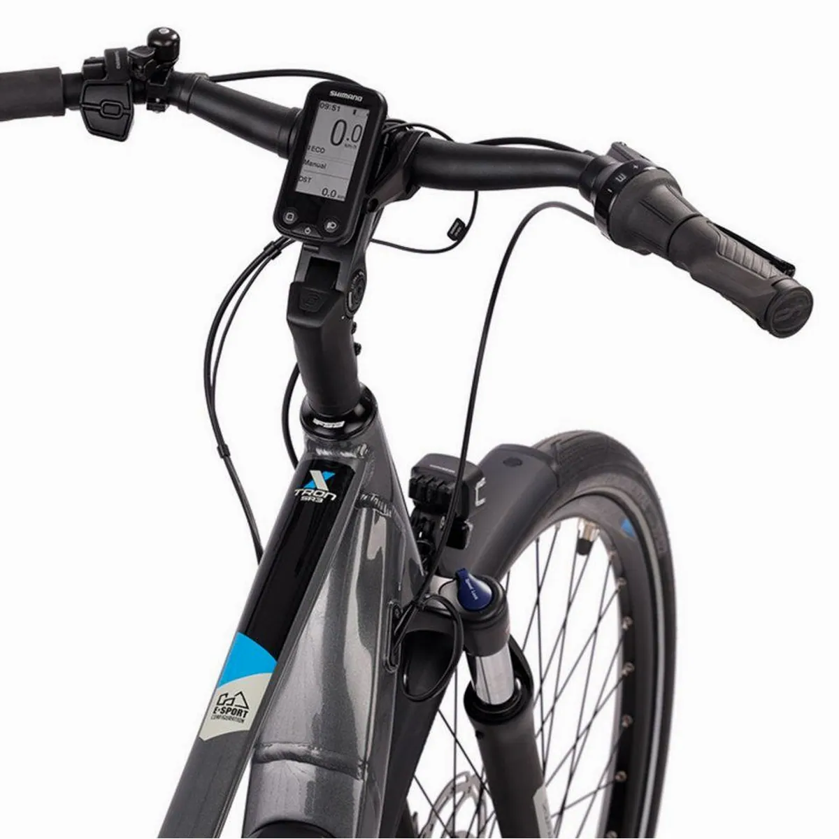 Airtracks X-Tron SR3 E-Bike, 28 Zoll, SHIMANO STEPS E5000, 5-Gang Nabenschaltung 3