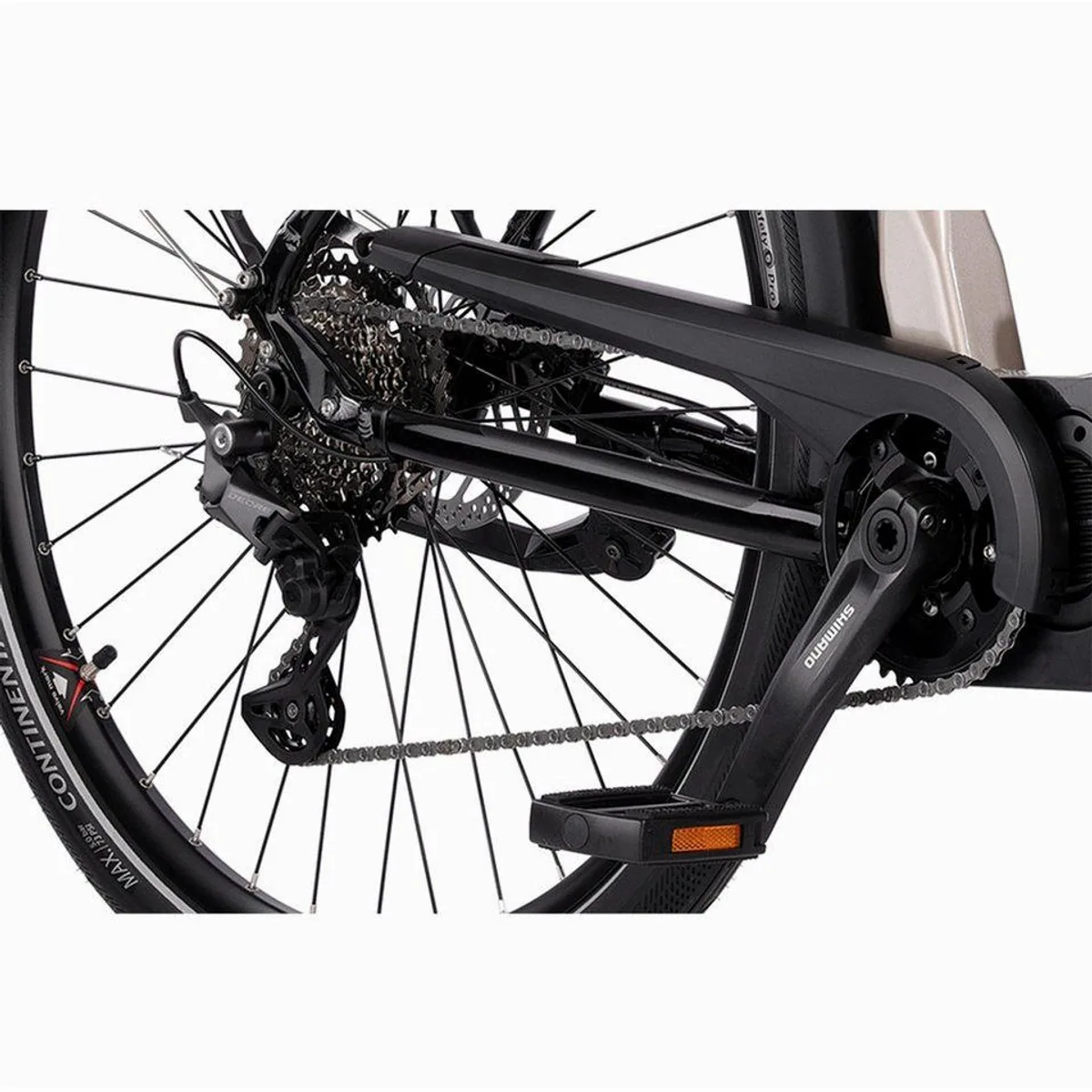 Airtracks e-TOURING 12.8 E-Bike, 504 Wh Akku, 10-Gang Shimano Deore, Hydraulische Scheibenbremsen 4