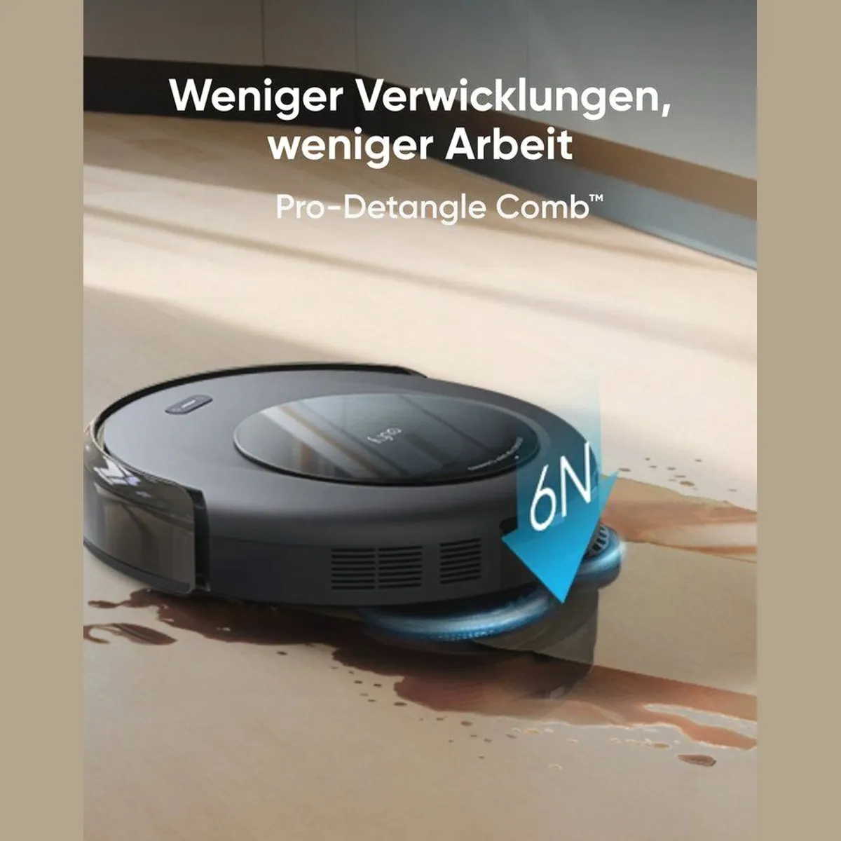 Anker eufy Saugroboter C20, 7000Pa Saugleistung, Auto-Entleerung, Wischfunktion 4