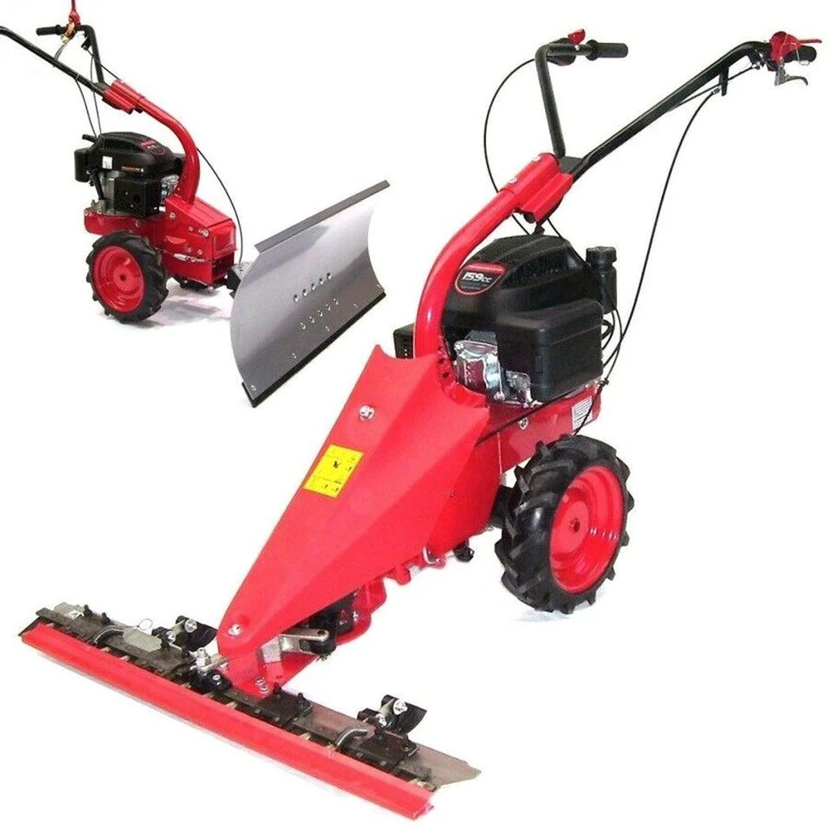 Apex Balkenmäher 2in1, vielseitig einsetzbar für hohes Gras und Schnee