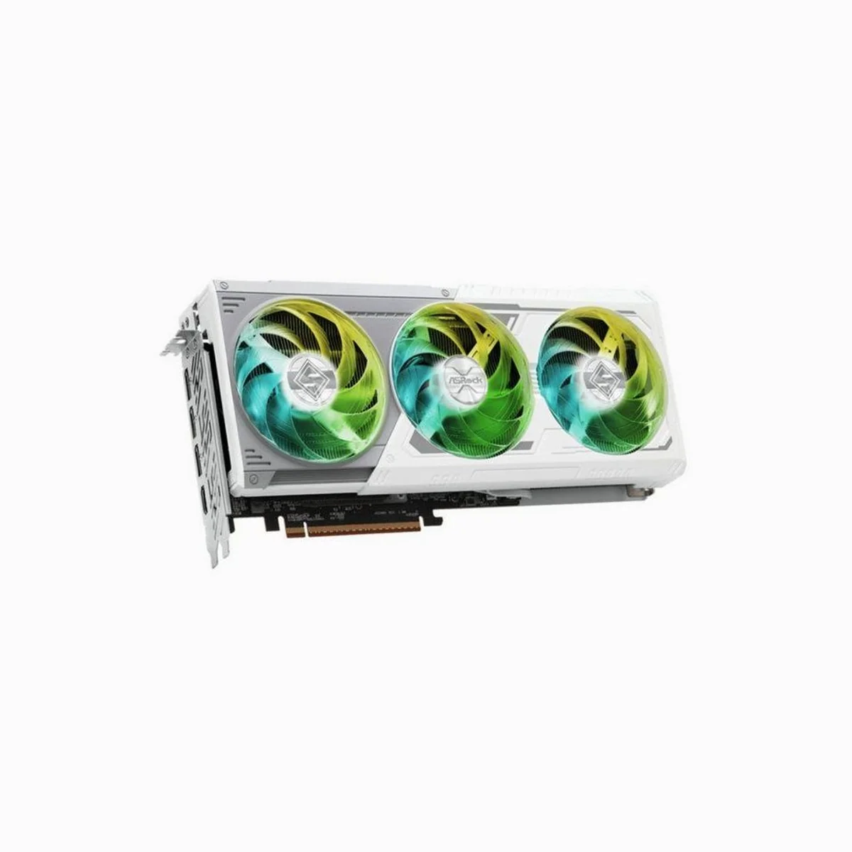 Asrock Radeon RX 9070 XT Grafikkarte, hohe Leistung, effiziente Kühlung, vielseitige Anschlüsse 3