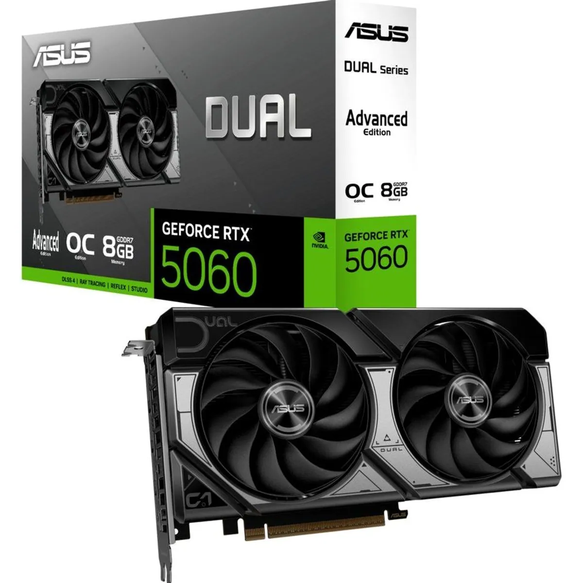 Asus GeForce RTX 5060 DUAL OC Edition 8GB, hohe Leistung, realistische Grafik, DLSS 5
