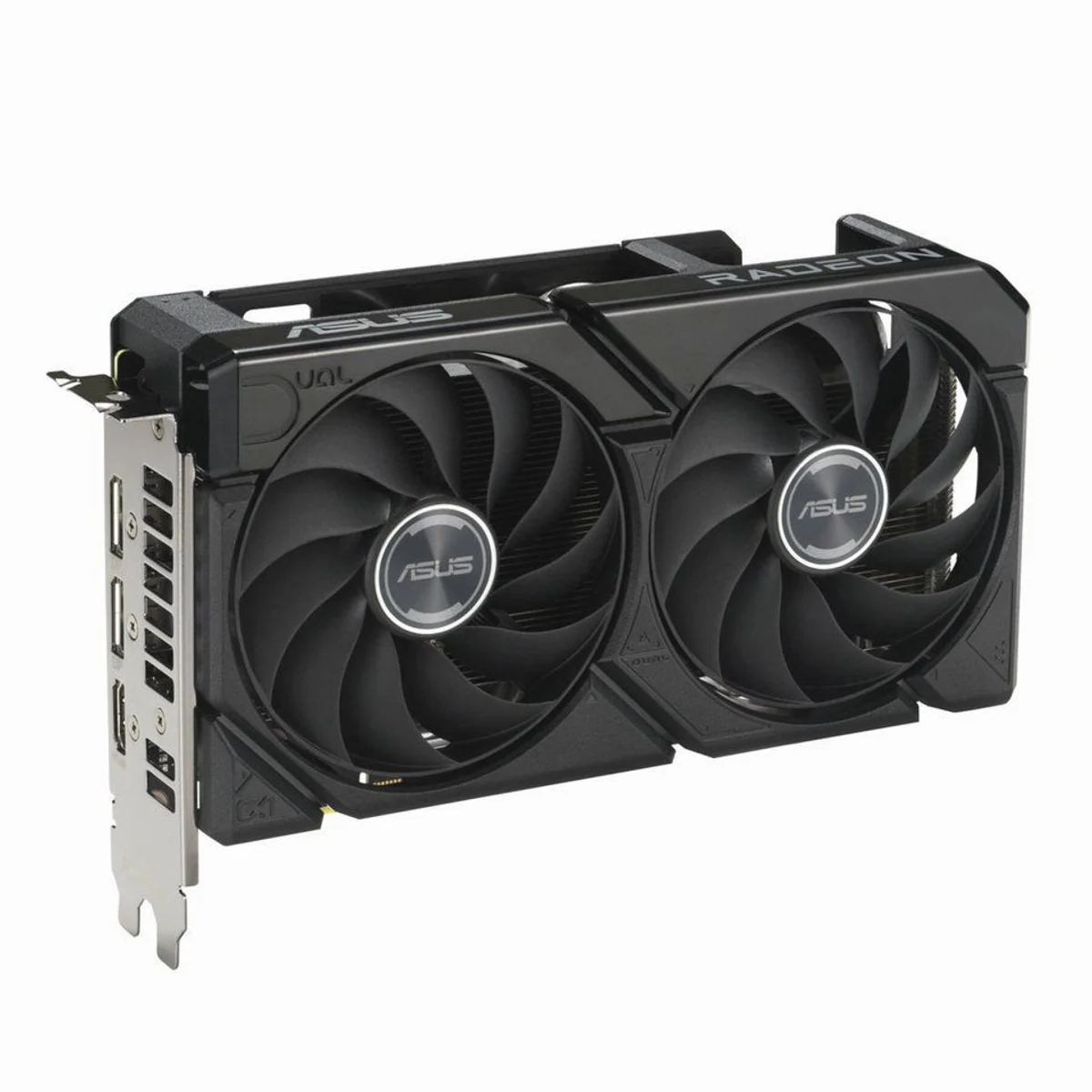 Asus DUAL-RX9060XT-8G Grafikkarte, hohe Leistung, 8 GB GDDR6, effiziente Kühlung 3