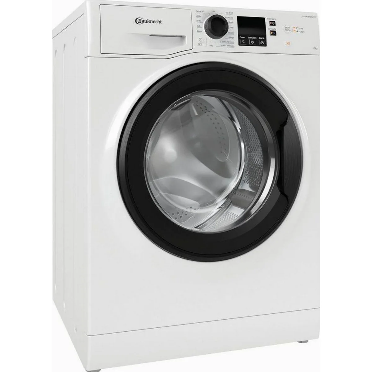 BAUKNECHT Super Eco 845 A Waschmaschine, 8 kg, 1400 U/min, Kurzprogramm 45‘ 2