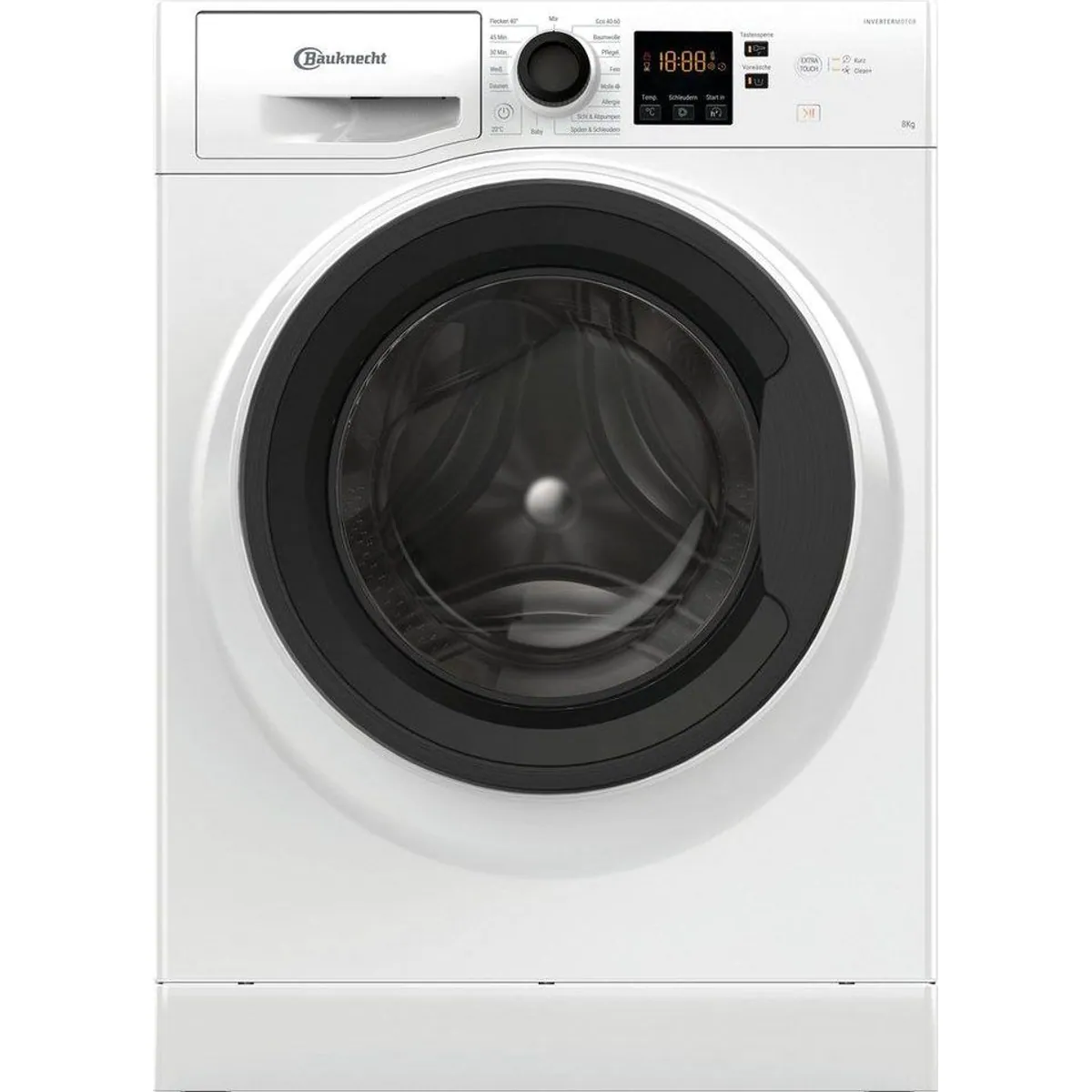 BAUKNECHT Super Eco 845 A Waschmaschine, 8 kg, 1400 U/min, Kurzprogramm 45‘ 5