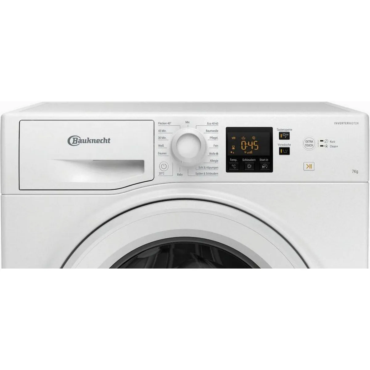 Bauknecht WBP 714A Waschmaschine, 7 kg, 1400 U/min, Kurzprogramm 45' – schnelle Sauberkeit 2
