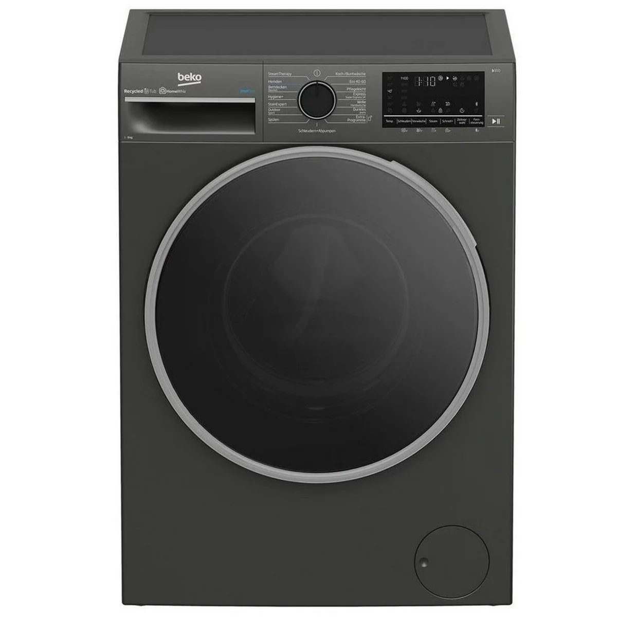 Beko B3WFT59415M Waschmaschine, 9 kg, 1400 U/min, Dampffunktion, Bluetooth 4
