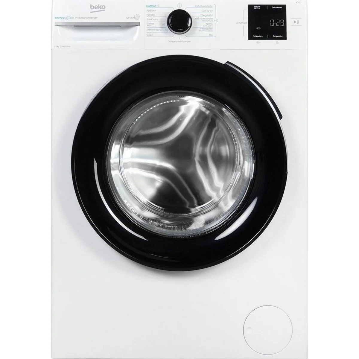 Beko BM3WFU3741X Waschmaschine, 7 kg, 1400 U/min, Energieeffizienz & EnergySpin 3