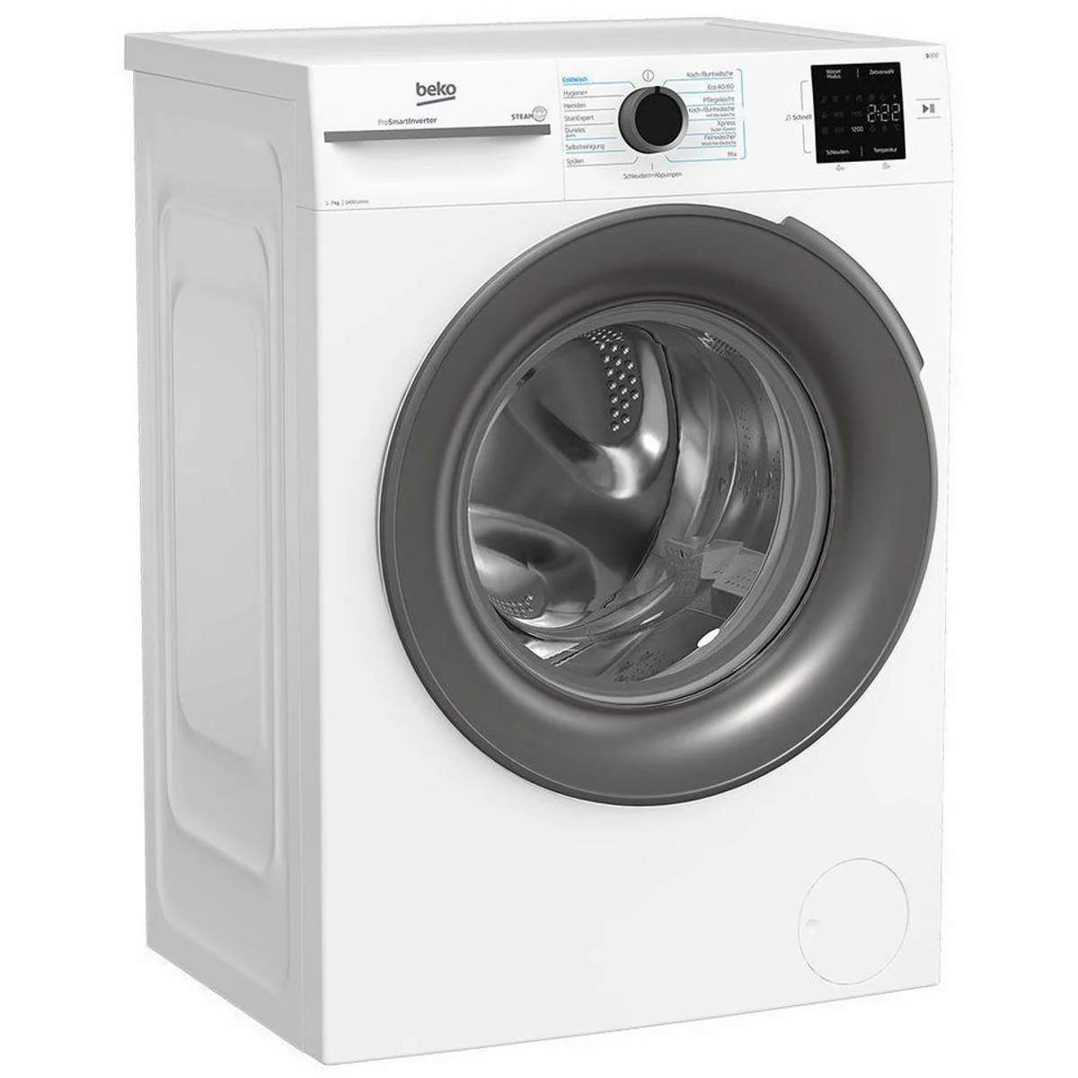 Beko BM3WFU4741W1 Waschmaschine, 7 kg, 1400 U/min, EnergySpin-Technologie