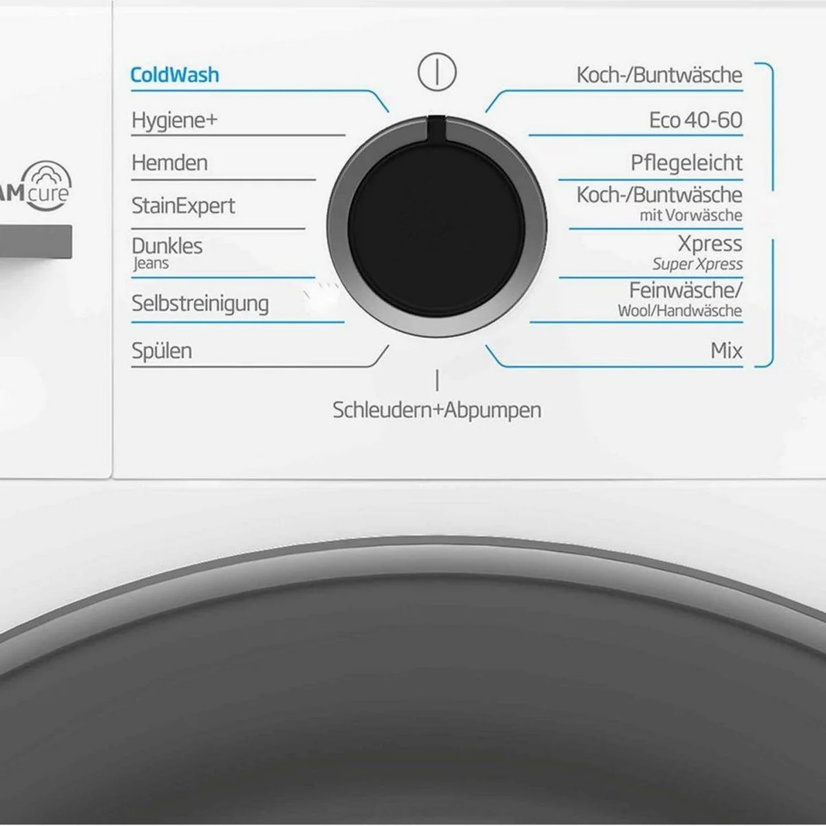 Beko BM3WFU4741W1 Waschmaschine, 7 kg, 1400 U/min, EnergySpin-Technologie 3