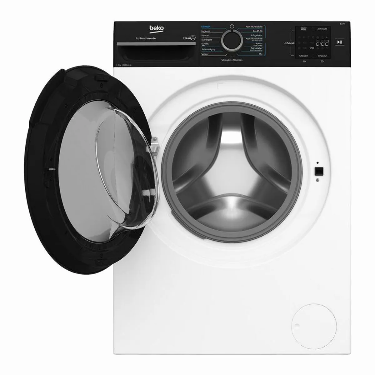 BEKO BM3WFU3741R Waschmaschine, 7 kg, 1400 U/min, AddXtra Funktion, Hygiene+ 4