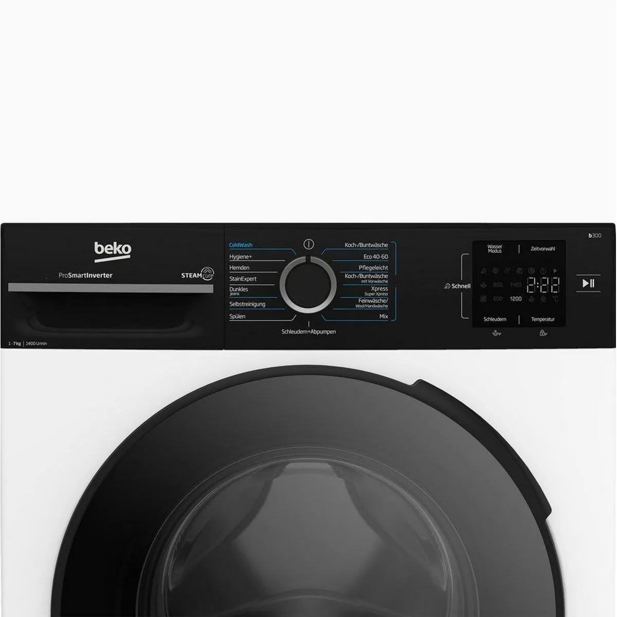 BEKO BM3WFU3741R Waschmaschine, 7 kg, 1400 U/min, AddXtra Funktion, Hygiene+ 5