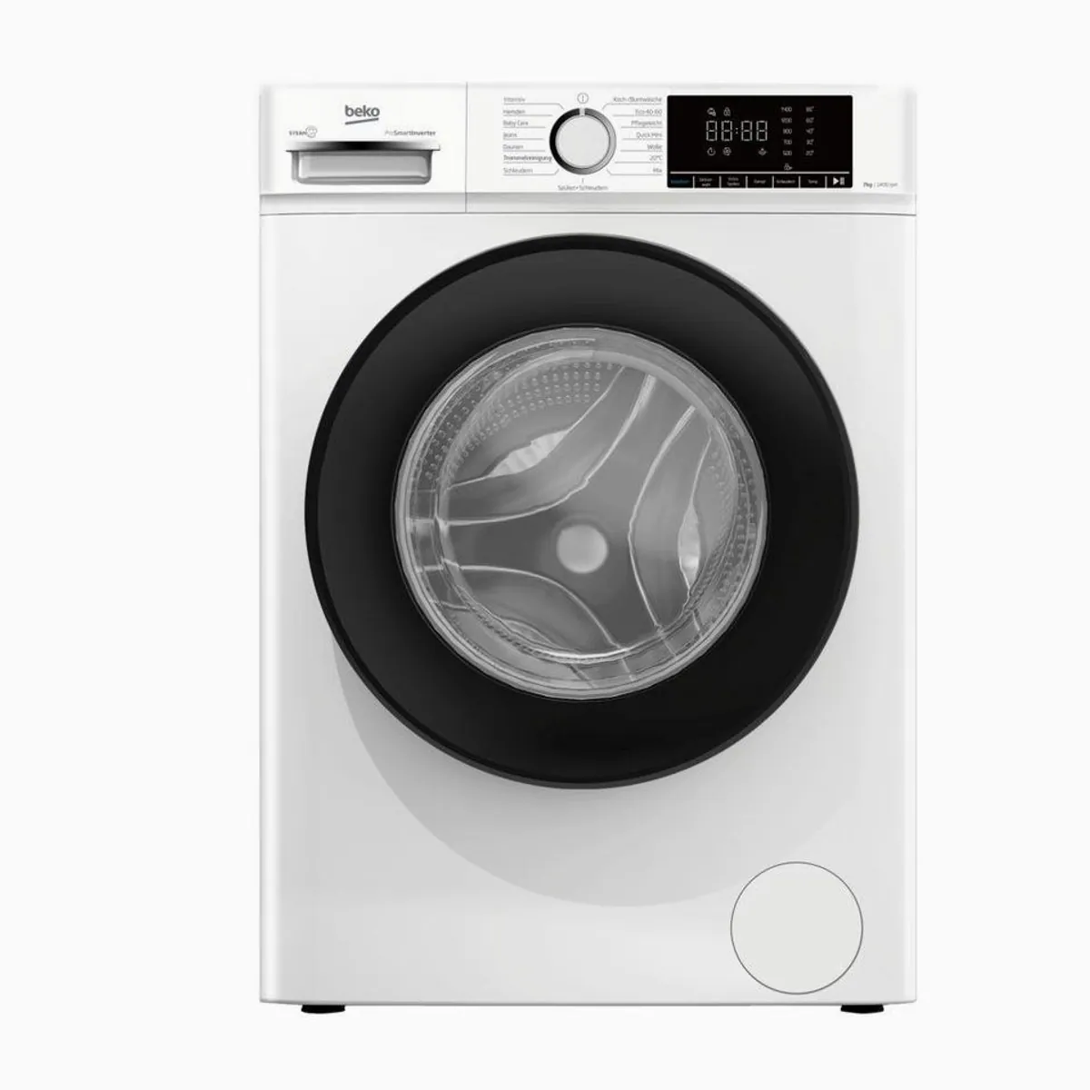 BEKO WMOFE741 Waschmaschine, 7 kg, 1400 U/min, Dampffunktion, Nachlegefunktion