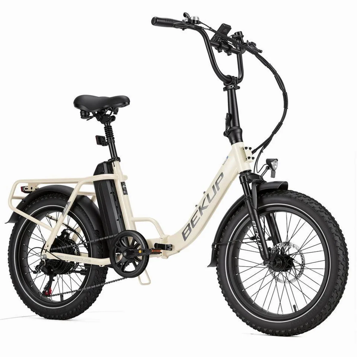 BEKUP S3 E-Bike Klapprad, 720 Wh Akku, 60 Nm Heckmotor — Faltbar, Shimano 7-Gang, komfortabel 2