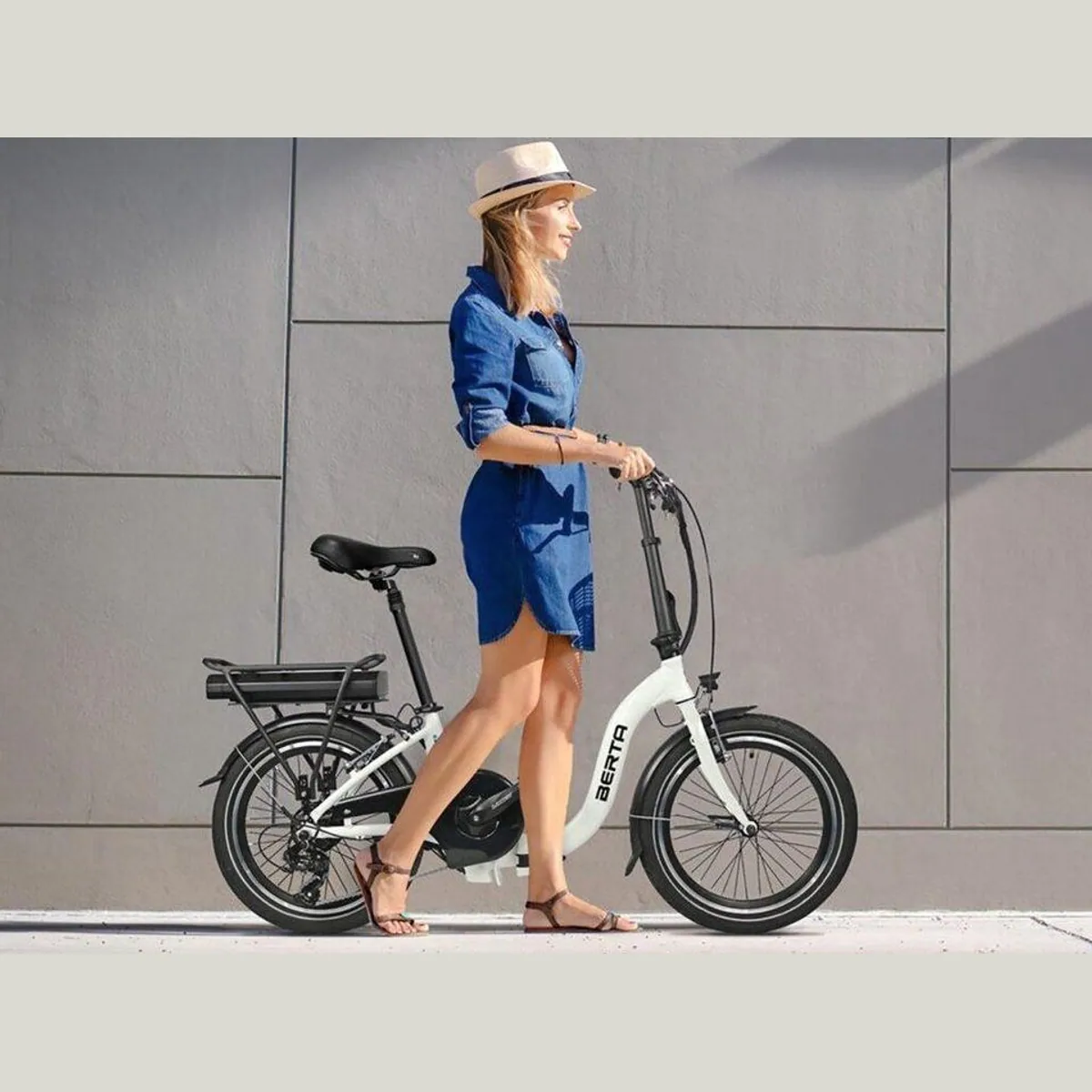Blaupunkt E-Bike, leistungsstarker Motor, hohe Reichweite, komfortable Fahrt 4