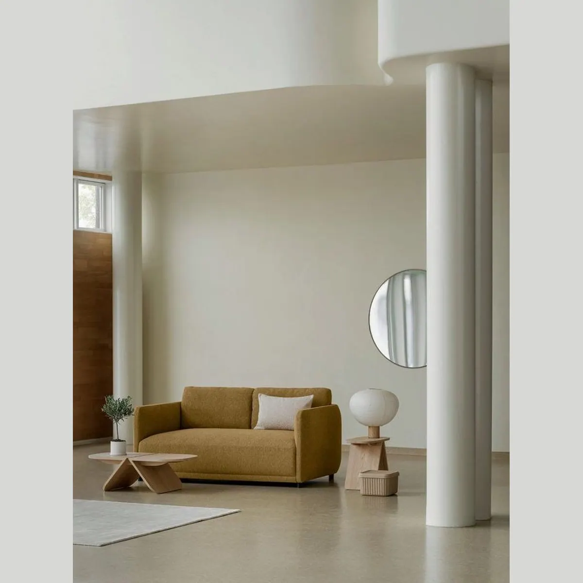 blomus MIRO Wandspiegel, zeitlos elegant, rechteckig 170x60 cm, Schwarz/Braun 4