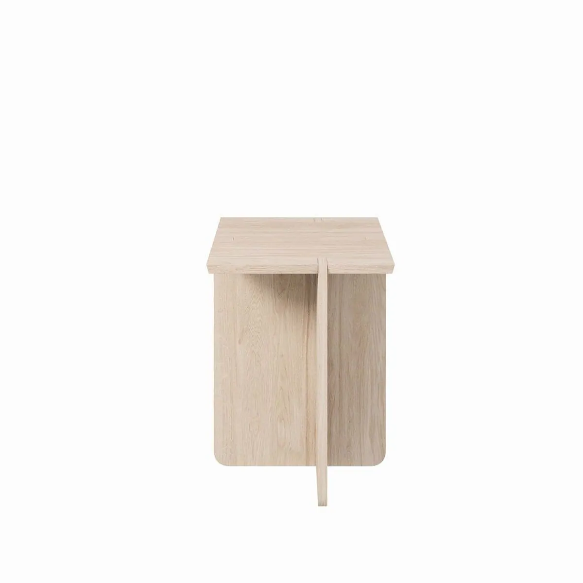 blomus Engawa Hocker, modernes Eichenholz, japanische Inspiration, vielseitig einsetzbar