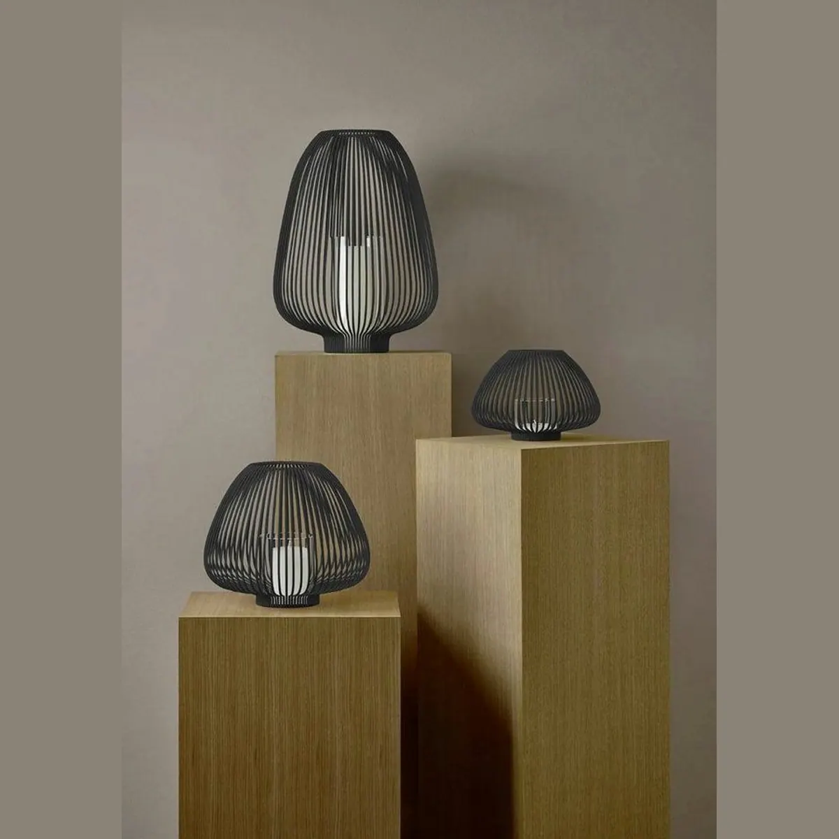 blomus LYVA Laternen-Set, moderne Eleganz in 3 Größen 2