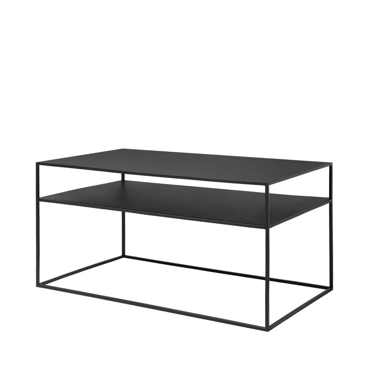 blomus FERA Couchtisch, zeitloses Design, pflegeleicht, robuste Materialien — 45x90x50cm