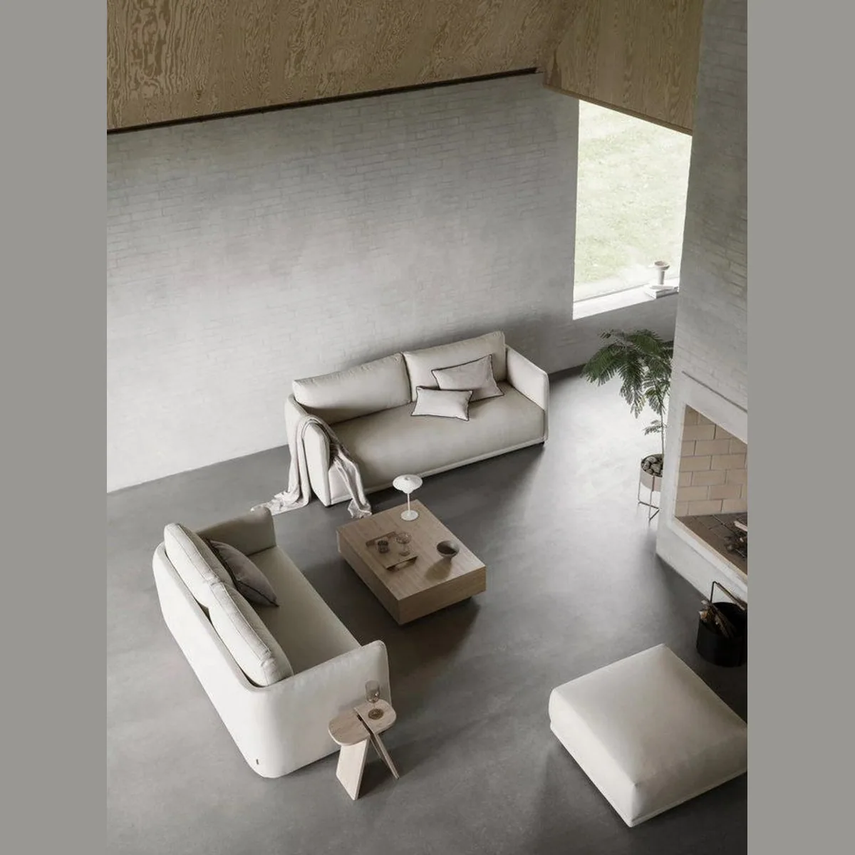 blomus AVIO Hocker, elegantes Design, Eichenholz, kompakt und vielseitig 4
