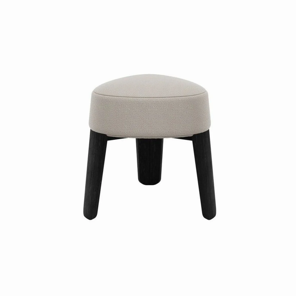 blomus Kuon Hocker, hoher Sitzkomfort, strapazierfähiger Boucle Stoff, vielseitig einsetzbar 2