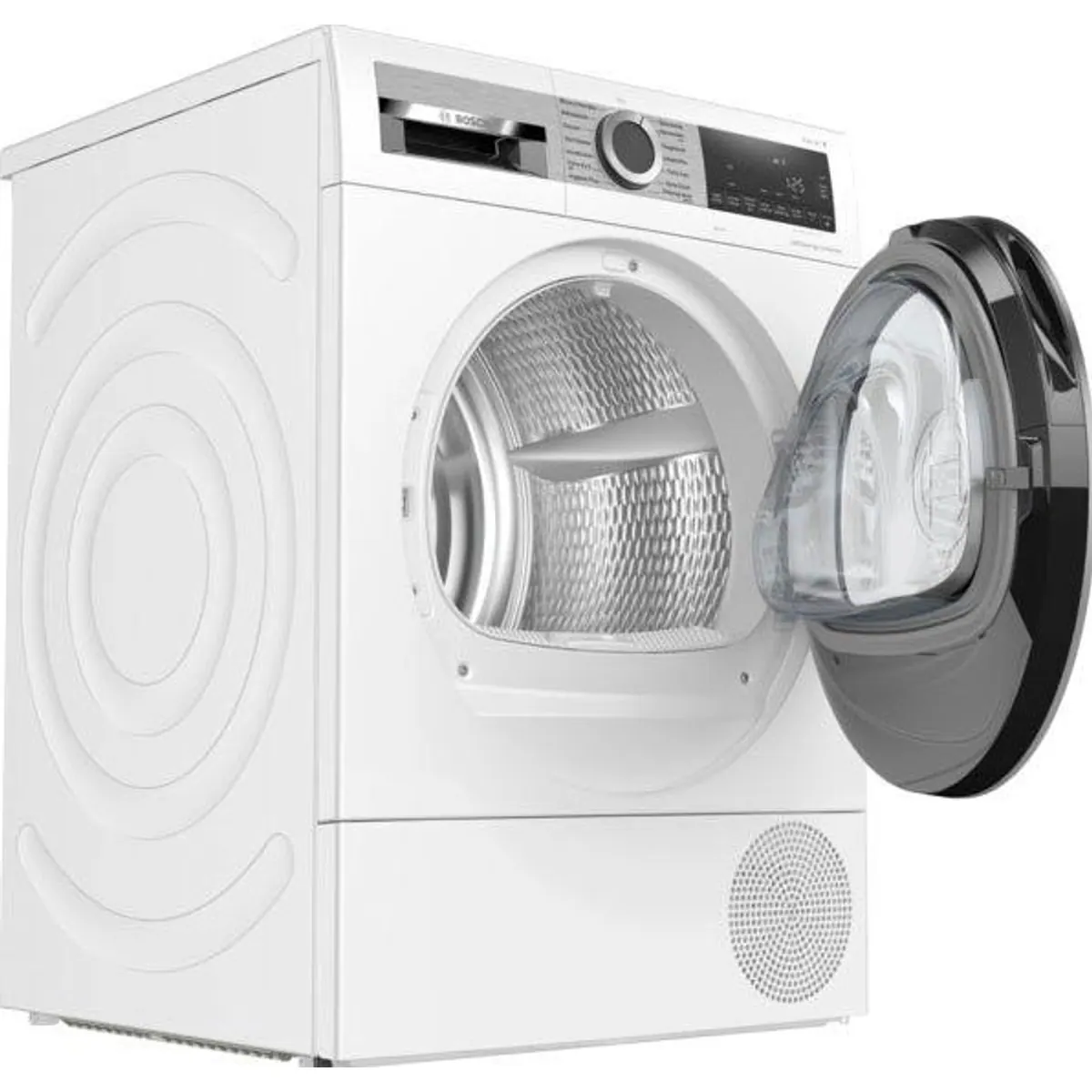 BOSCH WQG235D00 Wärmepumpentrockner, energieeffizient, 8 kg Fassungsvermögen, Edelstahltrommel 2
