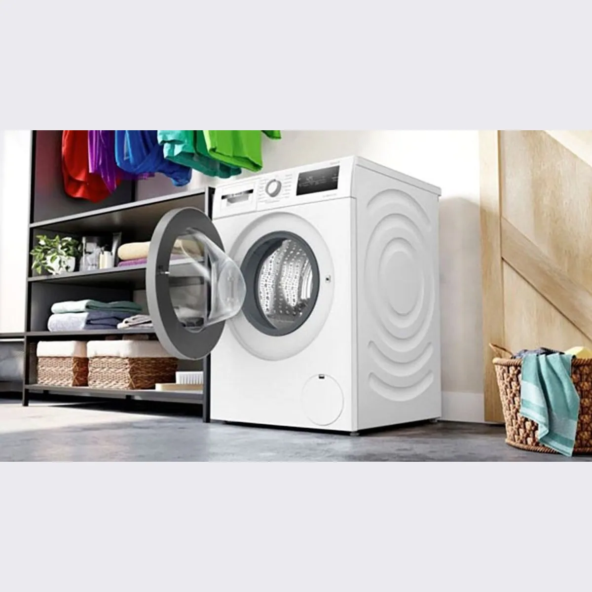 BOSCH WAN28127 Waschmaschine, 8 kg, 1400 U/min, Dampffunktion, Kindersicherung 3