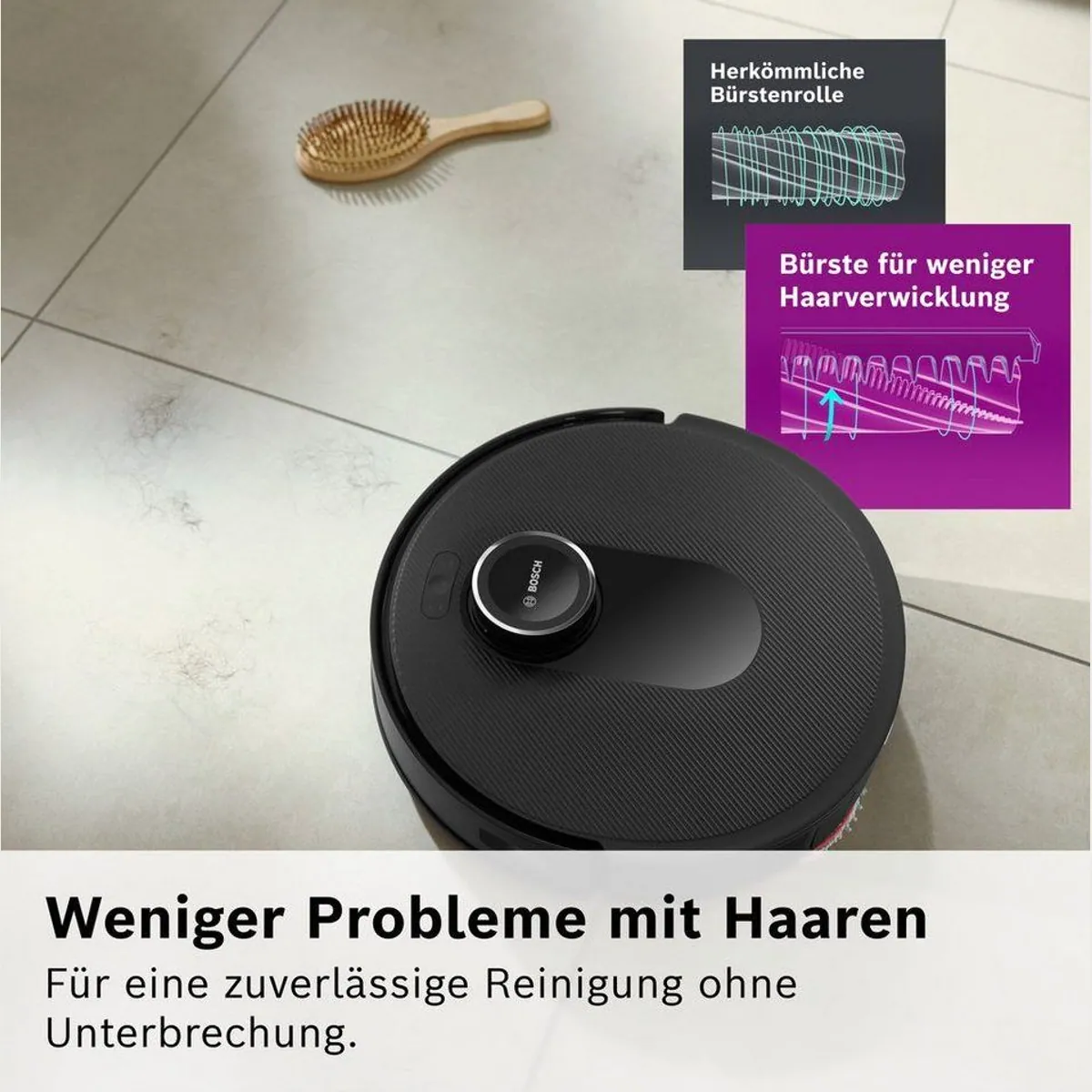 BOSCH Spotless Max BCRDW3B, 11.000 Pa Saugkraft, Wischfunktion, Smart Vision — effektiv reinigen 5