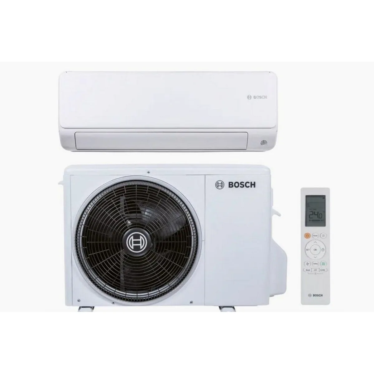 BOSCH Climate 6000i Split-Klimagerät, 7,0 kW, A+++ — effiziente Kühlung, intelligente Steuerung, bessere Luftqualität