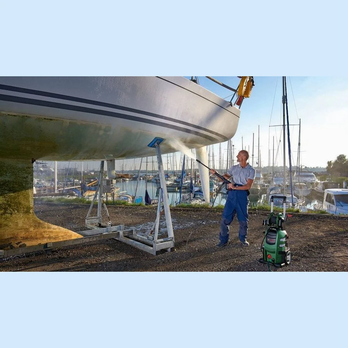 Bosch Home & Garden Hochdruckreiniger AdvancedAquatak 160, 160 bar Druck, 580 l/h Fördermenge, Auto-Stopp-System 5