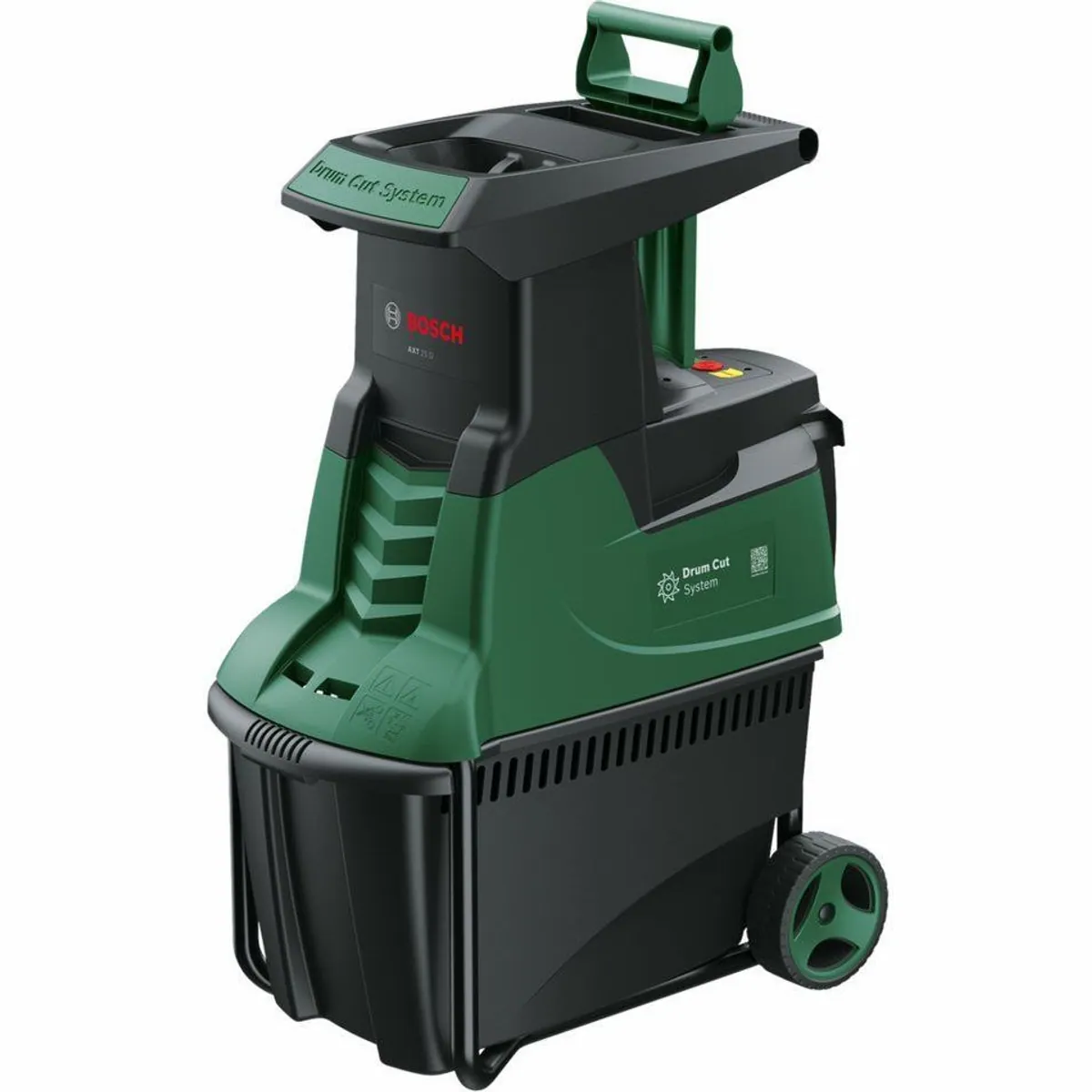 BOSCH AXT 25 D Häcksler, leise, effizient, mobil