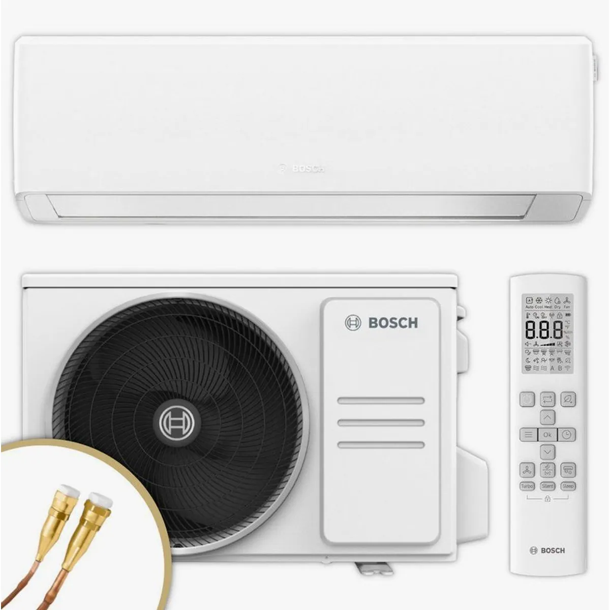 BOSCH CL7000i Klimaanlage, effizient, leise, WLAN-fähig