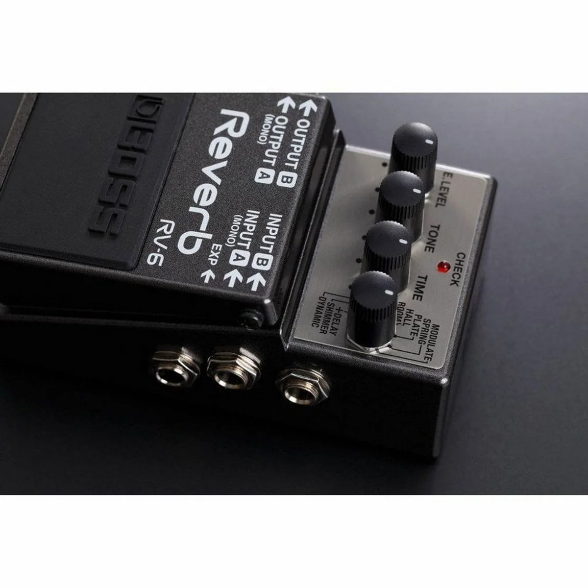 Boss RV-6 Reverb-Pedal, 8 Hall-Programme, kompakte Bedienung 3